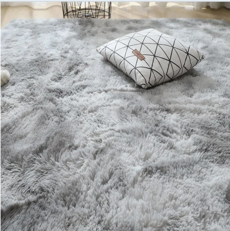 Dywan MAGNOLIA do salonu jasnoszary shaggy 120x170 cm