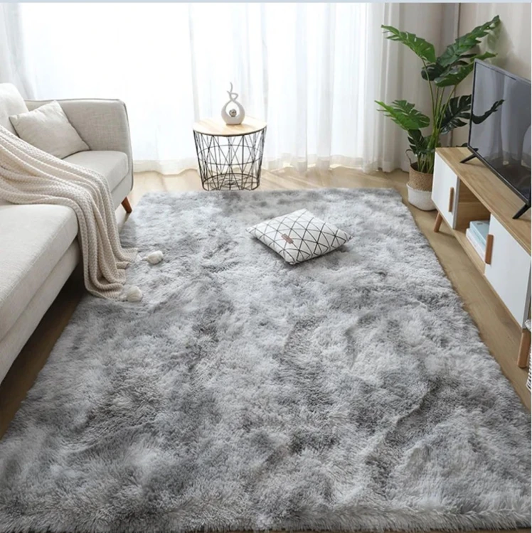 Dywan MAGNOLIA do salonu jasnoszary shaggy 120x170 cm