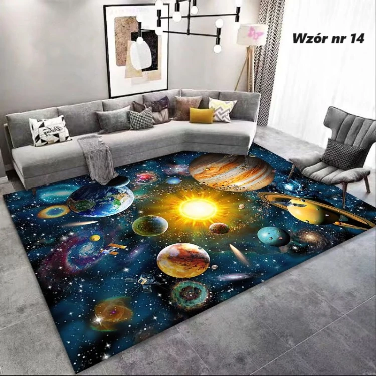Dywan 140x200 cm KOSMOS do pokoju młodzieżowego