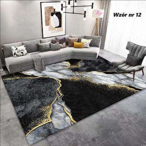 Dywan black-white 100x150 cm do salonu